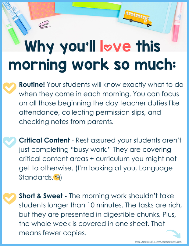 Math Morning Work 1st Grade Bundle | Printable | Google Slides and Forms