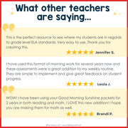 10th Grade ELA Reading Comprehension Morning Work Assessment Winter Review - Dec