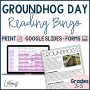 Groundhog Day Reading Comprehension Bingo