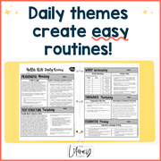 9th Grade ELA Back to School Reading Comprehension Grammar High School - September