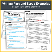 Opinion Writing Essay Prompt Nonfiction Reading Comprehension Differentiated