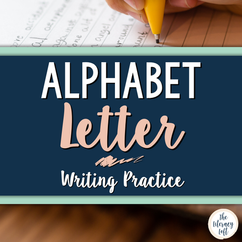 Writing Practice {Alphabet}