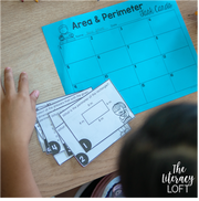 Area and Perimeter Task Cards (4th Grade) Google Slides and Forms Distance Learning
