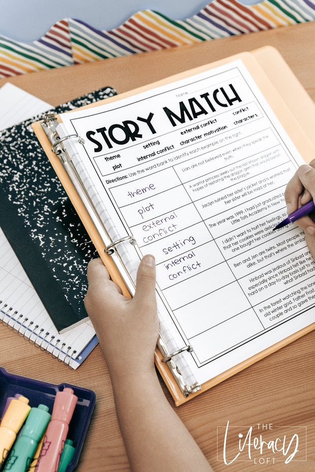 Mini Reading Task Reading Mini Units – The Literacy Loft