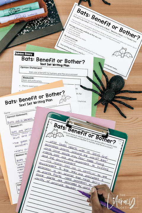 Opinion Text Set (Bats) | Distance Learning | Google Slides