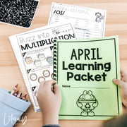 April No Prep Packet 3rd Grade