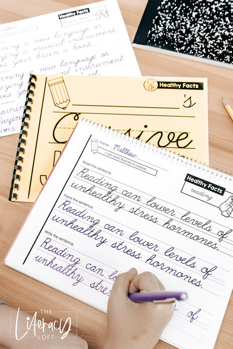 Cursive Writing Journal – The Literacy Loft