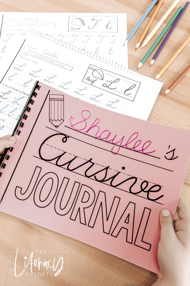 Cursive Writing Journal