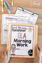 ELA Morning Work 4th Grade (Bundle) | Printable | Google Apps