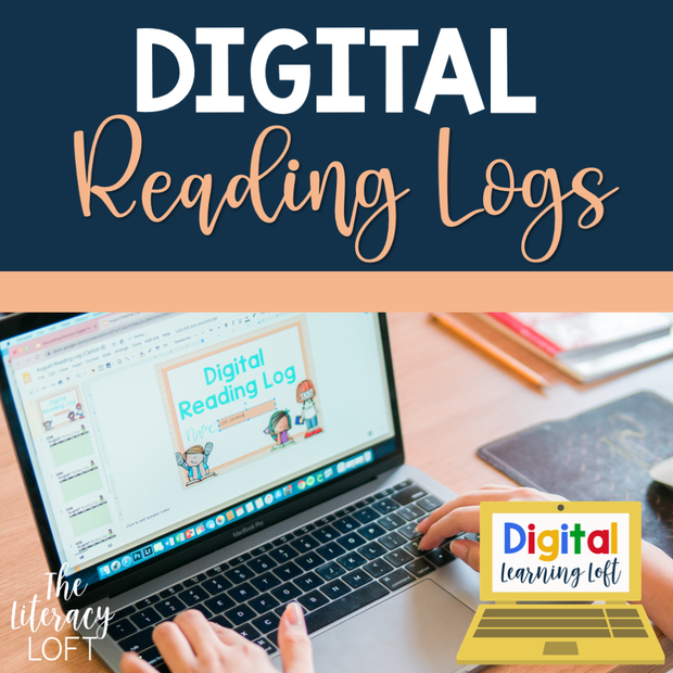 Digital Reading Logs | Distance Learning | Google Slides