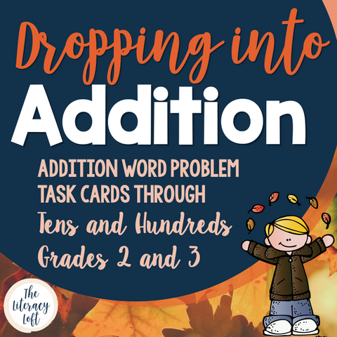 Addition Task Cards {Fall-Themed}