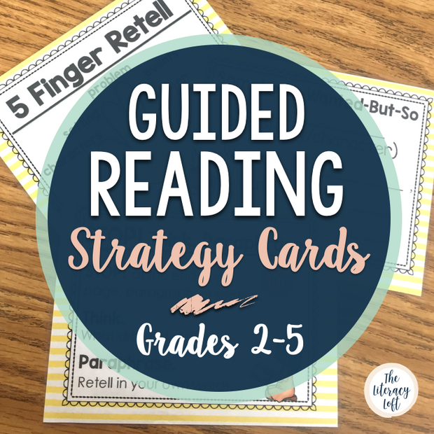 Guided Reading Strategy Cards