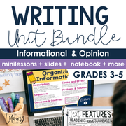 Informational & Opinion Writing Bundle