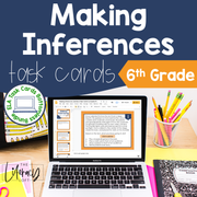 Making Inferences Literature 6th Grade | Distance Learning | Google Slides & Forms