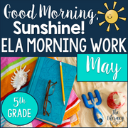 ELA Morning Work 5th Grade {May} | Distance Learning | Google Apps
