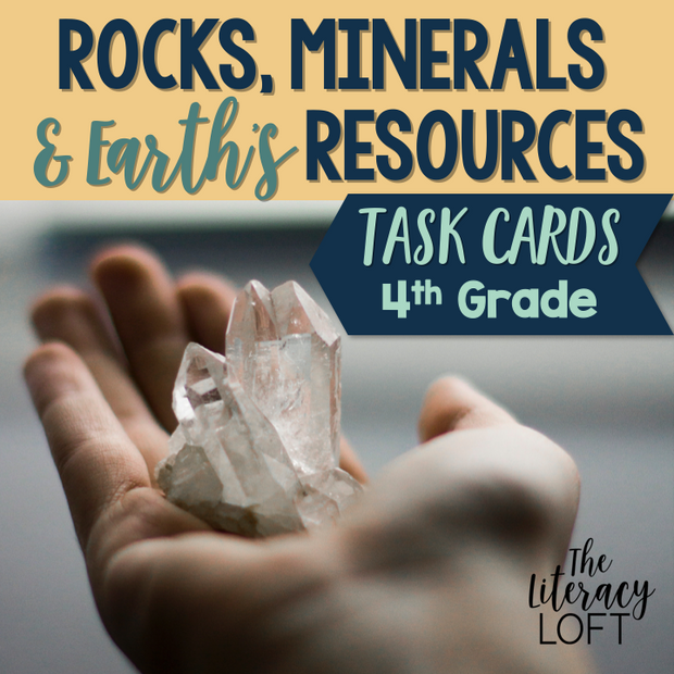 Rocks and Minerals Task Cards