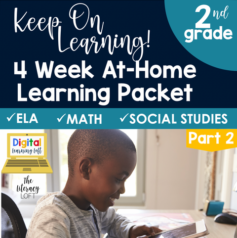 At Home Learning Packet Part 2 (2nd Grade) | Distance Learning | Google Slides