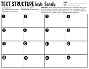 Text Structure Task Cards {Scientific Concepts} | Distance Learning | Google Slides and Forms