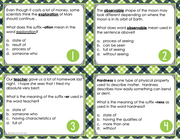Prefixes and Suffixes Task Cards | Distance Learning | Google Slides and Forms