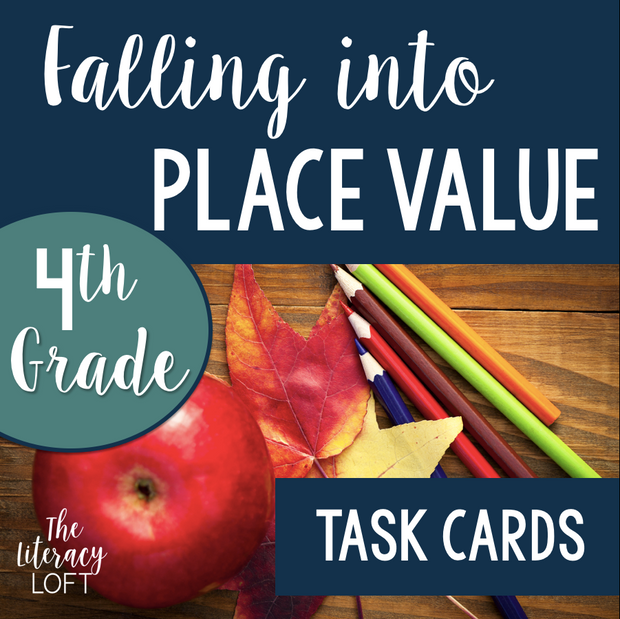 Place Value Task Cards {Fall-Themed}