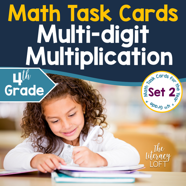 Multi-digit Multiplication (4th Grade) Google Slides & Forms Distance Learning
