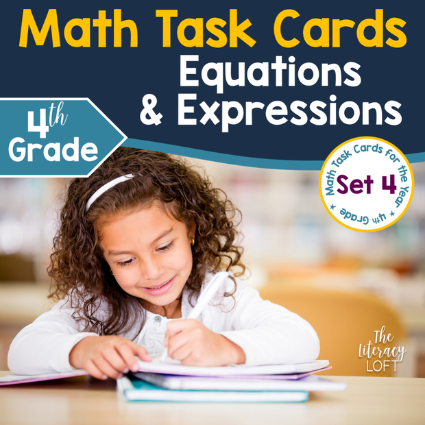 Equations & Expressions (4th Grade) Google Slides & Forms Distance Learning