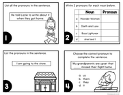 Pronouns Task Cards | Distance Learning | Google Slides & Forms