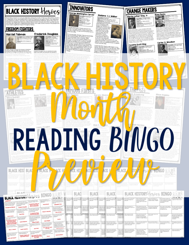Black History Month Reading Bingo – The Literacy Loft black-history-month-reading-bingo-the-literacy-loft