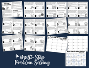 Multi-Step Problem Solving Task Cards (5th Grade) | Distance Learning