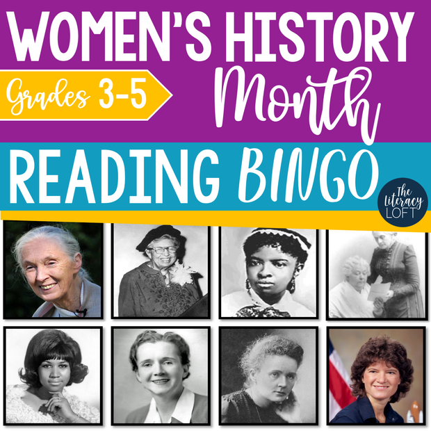 Women's History Month Bingo