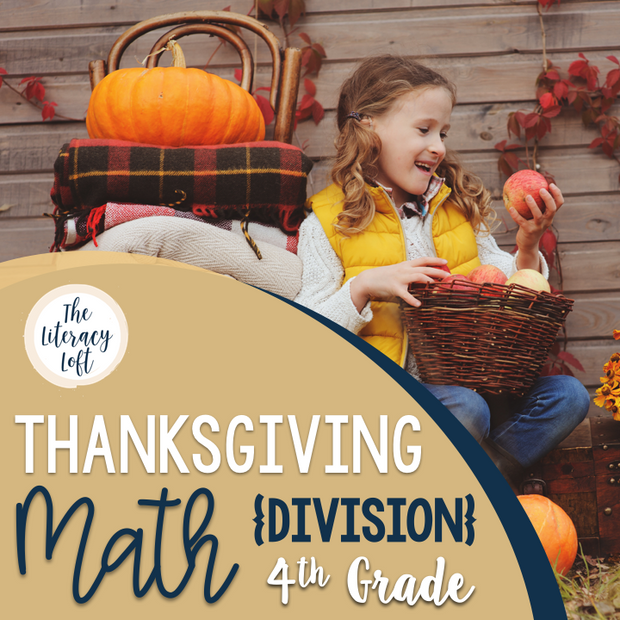 Thanksgiving Math {Division-4th Grade}