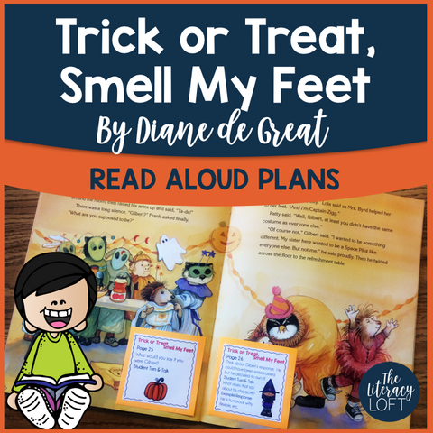 Read Aloud Plans for Halloween Text {Trick or Treat, Smell My Feet}