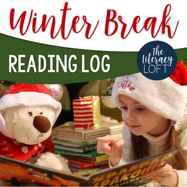 Winter Break Reading Log - Cozy up with a good book!