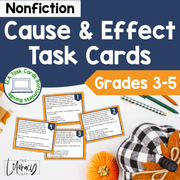 Cause and Effect Nonfiction Grades 3-5 | Distance Learning | Google Slides & Forms