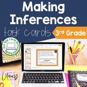 Making Inferences Literature 3rd Grade | Distance Learning | Google Slides & Forms
