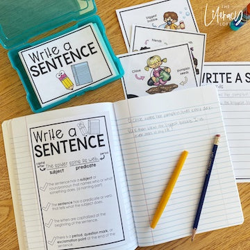 Write a Sentence Task Cards