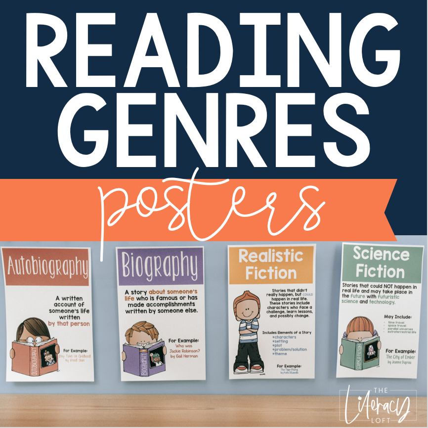 Reading Genres Posters – The Literacy Loft reading-genres-posters-the-literacy-loft