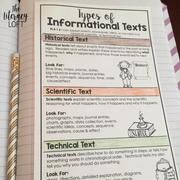 Reading and Writing Notebook Charts (Ultimate Bundle)