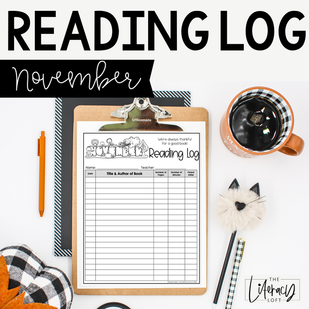 Reading Log {November}